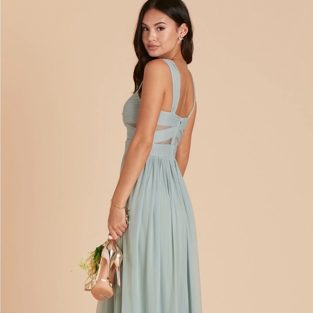 Birdie Grey Sage Green Bridesmaid Dress